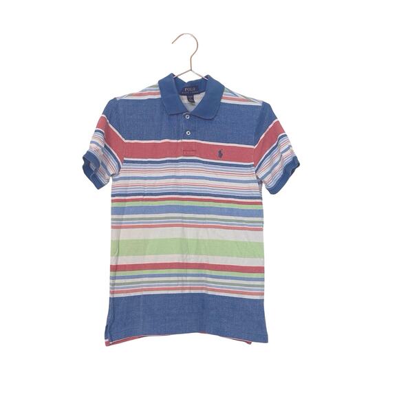 Polo Ralph Lauren striped polo size large 14-16 - Picture 1 of 6
